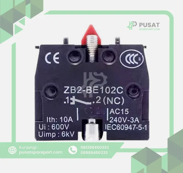 ZB2-BE102C(NC) Schneider model contacts factory - gambar 2