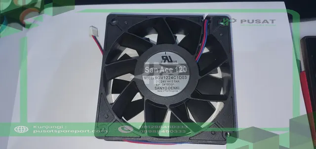 FAN SAN ACE 9GV1224C1D03 DC 24V 0.64A 12038 12CM 3 PIN