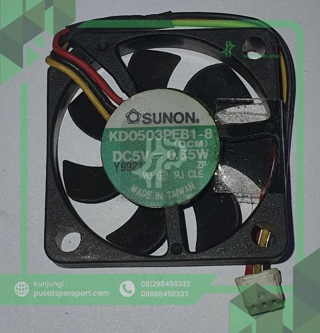 FAN SUNON KD0503PEB1-8 DC5V 0.65W 3 Kabel 3007 30X30X7MM