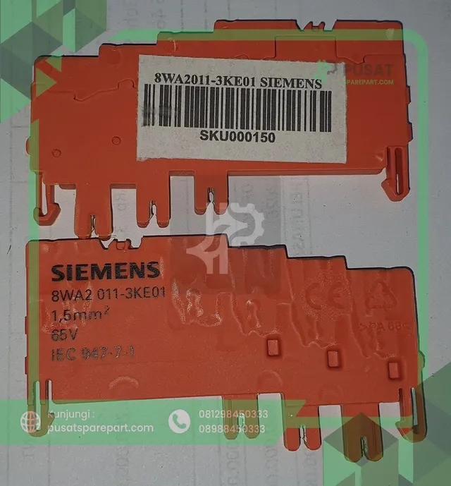 SIEMENS 8WA2011-3KE01 Feeder Terminal 1.5mm² Orange - gambar 2