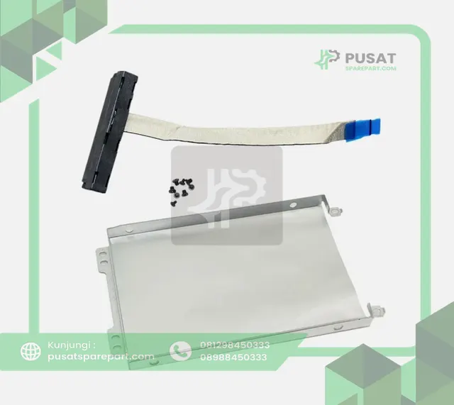 HDD Caddy Bracket Tray+ SSD HDD Cable Lenovo L340-15 - gambar 2