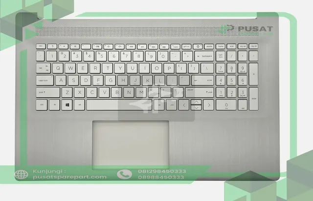 Silver PalmRest Suitable MI Xiaomi AIR 12.5 6070B1042111 - gambar 2