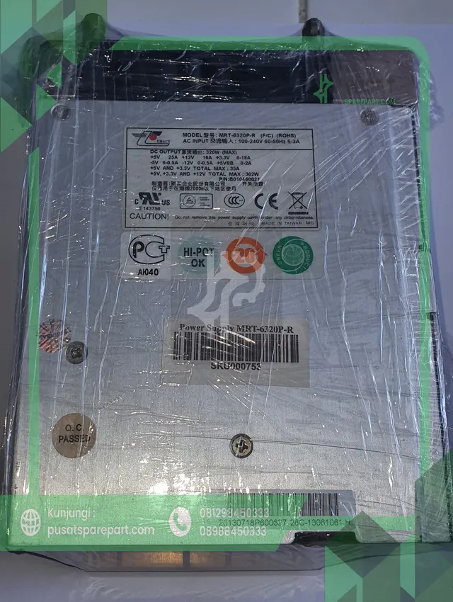 Power Supply MRT-6320P-R 6.3A 250V - gambar 2