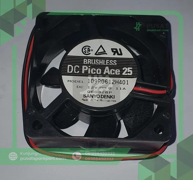 Fan SAN ACE 109R0612H401 DC 12V 0.11A 6025 6CM