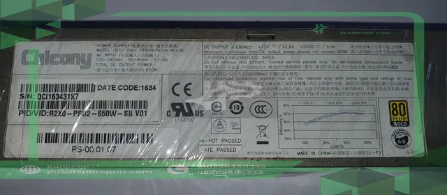 Power Supply CPB09-031A C200 M2 - gambar 2