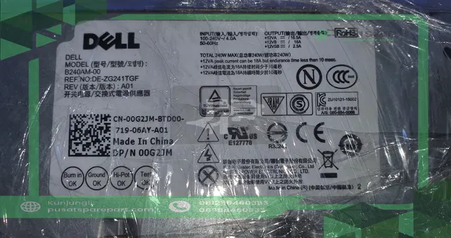 Power Supply B240AM-00 Dell 3040 3650 3656 5040 7040 - gambar 2