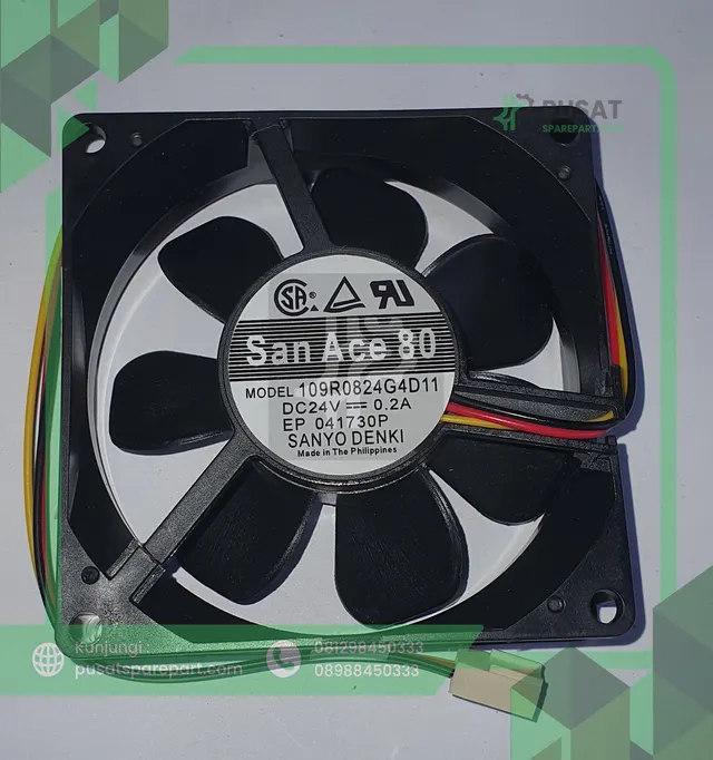 Fan Sanyo San Ace 109R0824G4D11 24V 8025 8CM 0.2A