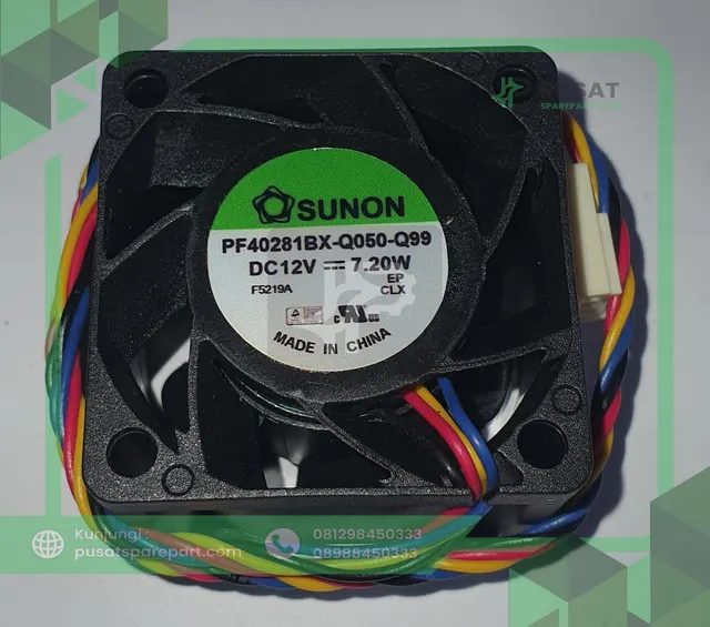 Fan SUNON PF40281BX-Q050-Q99 4cm 4028 12V 7.20W 4pin server power cooling