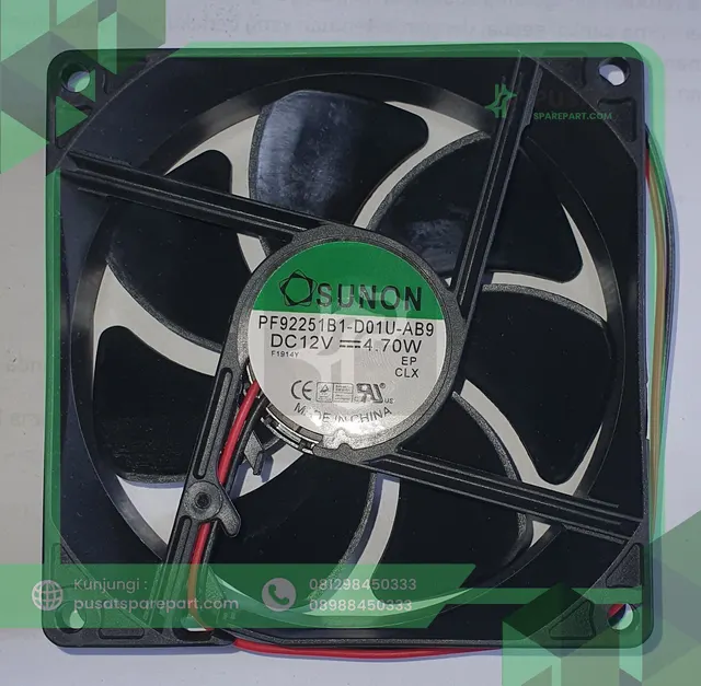 FAN SUNON PF92251B1-D01U-AB9 DC 12V 4.70W 9025 9CM