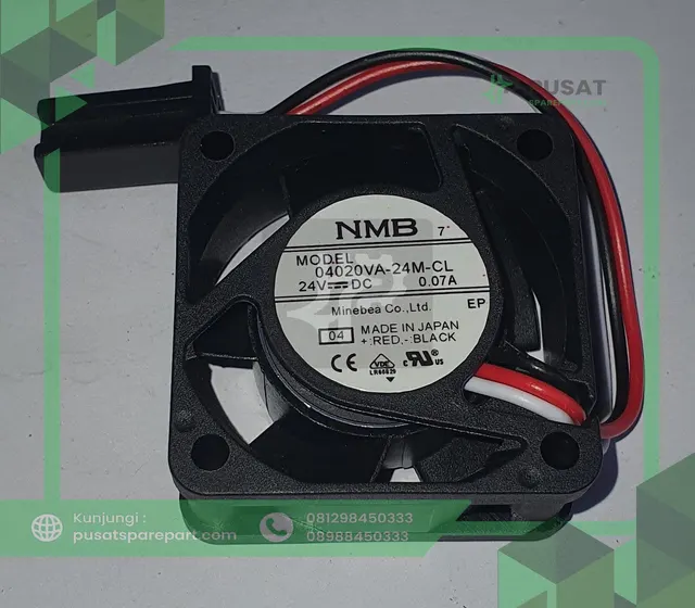 Fan NMB 04020VA-24M-CL DC 24V 0.074A 4020 4CM