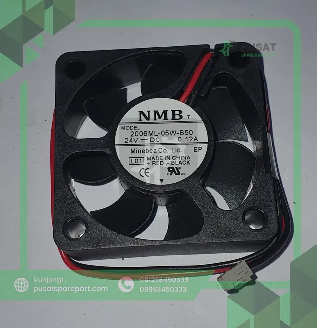 FAN NMB 2006ML-05W-B50 DC 24V 0.12A 5015 5CM