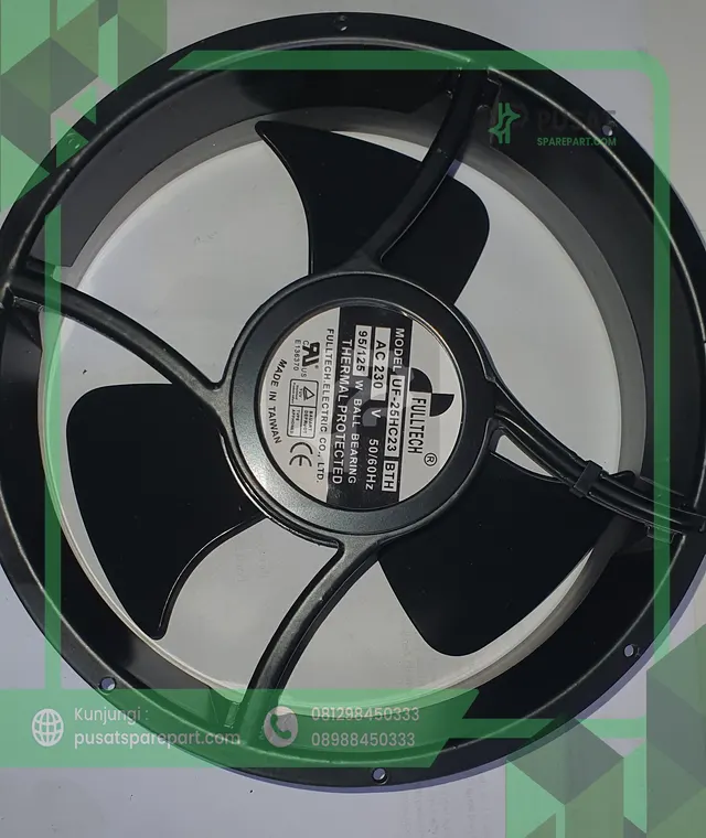 Fan Fulltech Fan UF-25HC23 BTH AC 230V 50/60HZ 95/125 W 25090 25CM