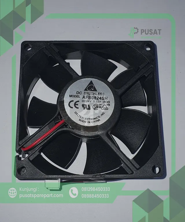 Fan Delta AFB0824SH DC 24V 0.33A 8025 8CM