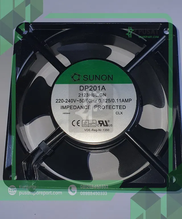 Fan Sunon DP201A 2123HBL.GN 1238 220V wire type 12038 12CM
