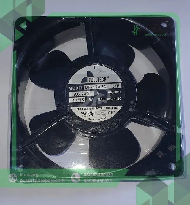 Fan Fulltech UF-12A23 STH AC 230V 50/60HZ 17/15W 12038 12CM