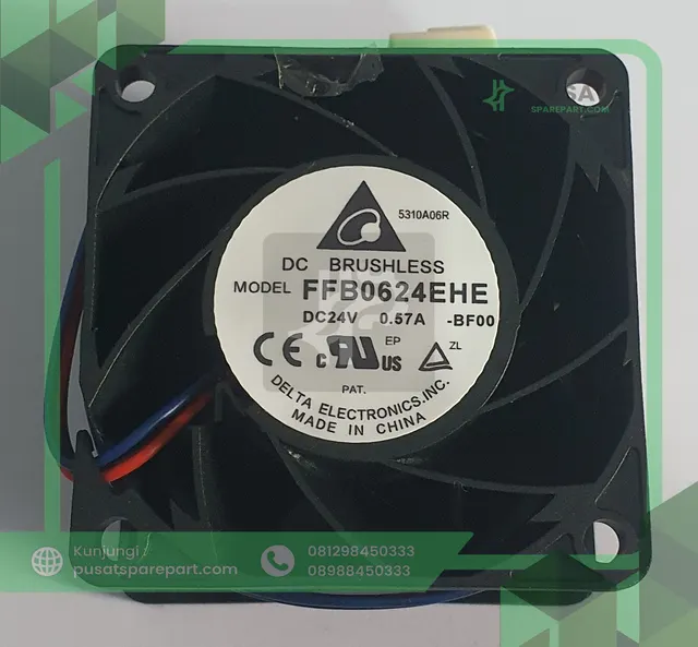 Fan Delta FFB0624EHE BF00 DC 24V 0.57A 6038 6CM