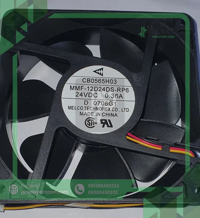 Fan Melco MMF-12D24DS-RP6 24VDC 0.36A 12038 12CM