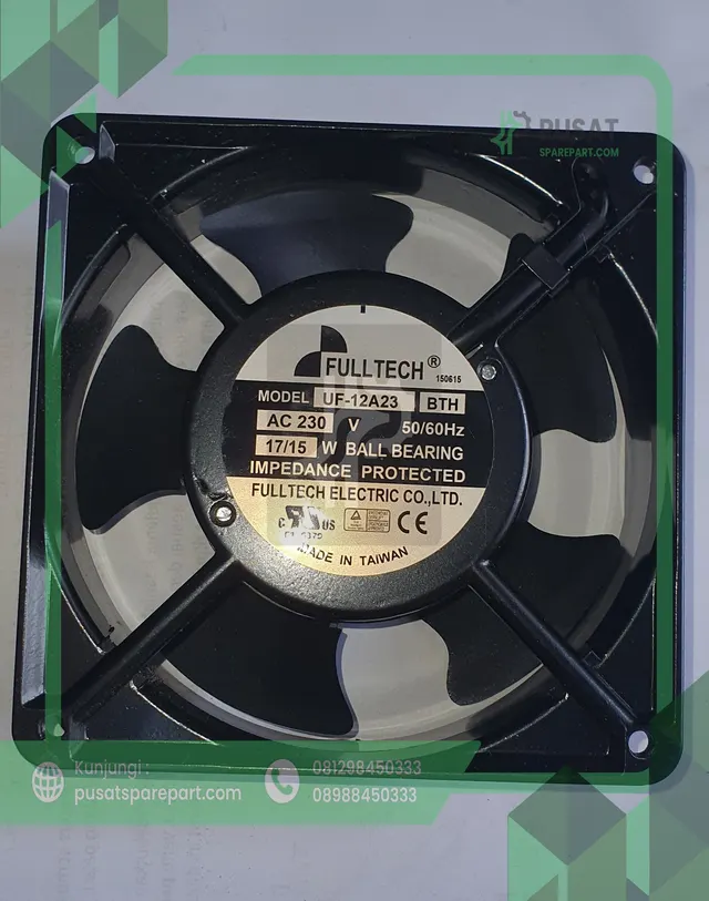 Fan Fulltech UF-12A23 BTH AC230 50/60HZ 17/15W 12038 12CM