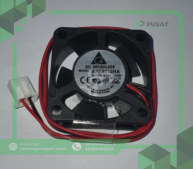 Fan Delta AFB0312HA DC12V 0.15A 2 KABEL 3010 3CM