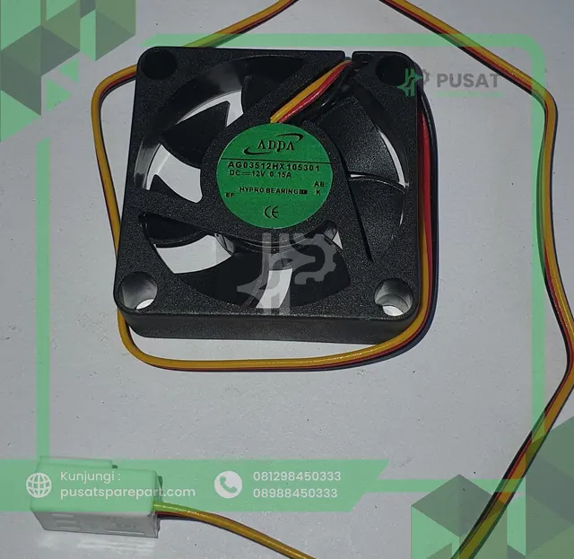 Fan ADDA AG03512HX105301 DC12V 0.15A 3510 3CM