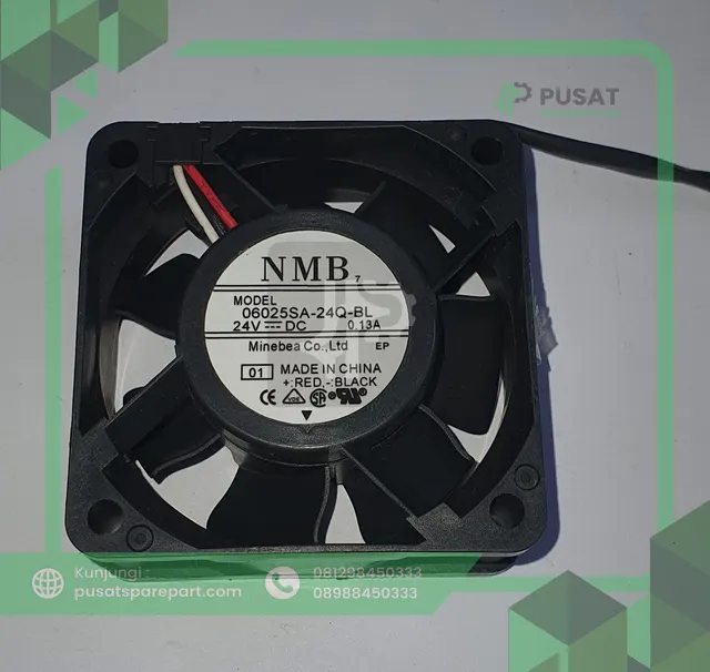 Fan NMB 06025SA-24Q-BL 24VDC 0.13A 6025 6CM