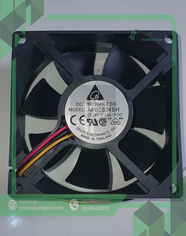 Fan Delta AFB0824SH 24V 0.33A 8025 8CM