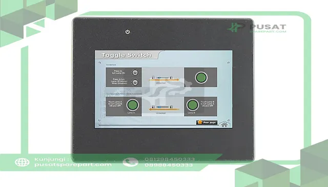 Maple Systems CMT2058XH 4.3 Inch Advanced HMI, Touchscreen, 1 Ethernet Port, 800x480 Resolution