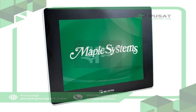 Maple Systems cMT2058XHW 10.1 inch HTML5 Web HMI with Blank Overlay Chromium Version 132