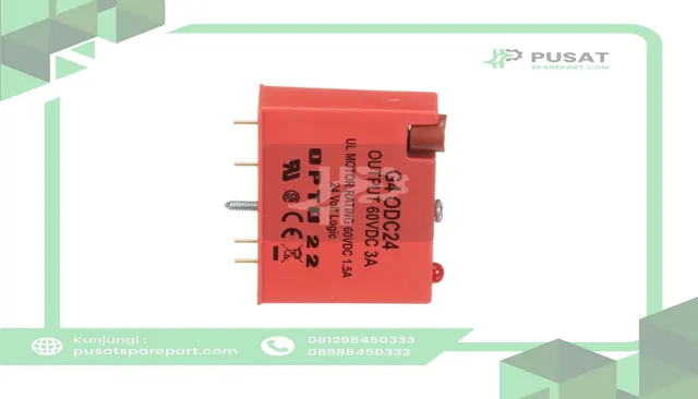 Opto 22 G4ODC24 Module, 5 to 60 VDC, 3 A @ 45 deg C (Ambient), DC, 1 mA (Max.), -30 to degC - gambar 2