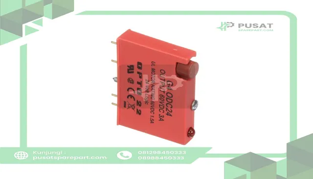 Opto 22 G4ODC24 Module, 5 to 60 VDC, 3 A @ 45 deg C (Ambient), DC, 1 mA (Max.), -30 to degC - gambar 5