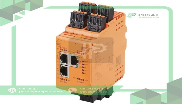 ifm efector AL1920 IO module, CabinetLine, Ethernet/IP, 3 Ethernet ports, 16 inputs/8 output