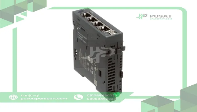 Schneider Electric TM4ES4 PLC Expansion Module, Communication, 9-Pin D-Sub, Ethernet, Modicon TM4 Series