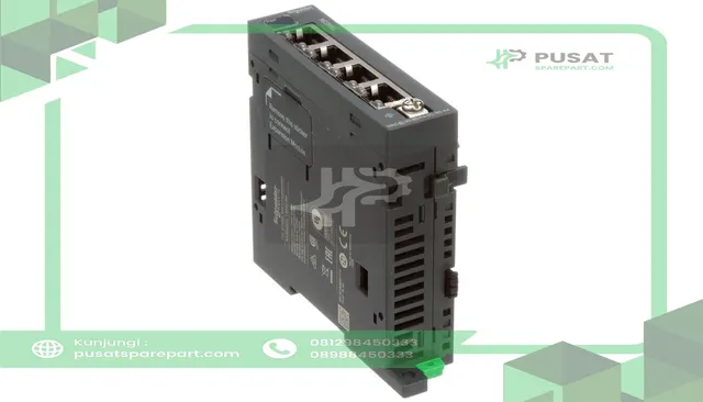 Schneider Electric TM4ES4 PLC Expansion Module, Communication, 9-Pin D-Sub, Ethernet, Modicon TM4 Series - gambar 2