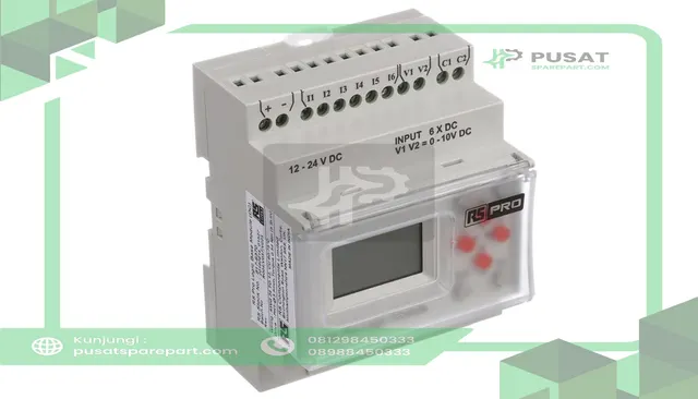 RS PRO 9176370 Logic Module Smart Relay, 8 Input 4 Output ModBus, Analog, Interface Serial Port