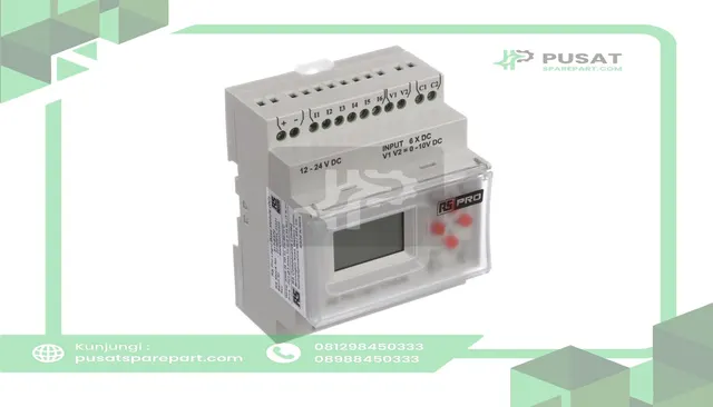 RS PRO 9176370 Logic Module Smart Relay, 8 Input 4 Output ModBus, Analog, Interface Serial Port - gambar 5