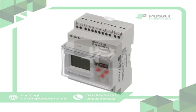 RS PRO 9176370 Logic Module Smart Relay, 8 Input 4 Output ModBus, Analog, Interface Serial Port - gambar 3