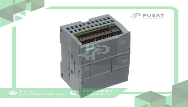 Siemens 6ES72111AE400XB0 PLC, Logic Controller, 6 Digital In 4 Digital Out 2 Analog In, S7-1200 Series - gambar 2