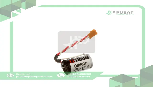 Omron Automation CPM2A-BAT01 Backup Battery For Cpm2A Cpu Unit - gambar 3