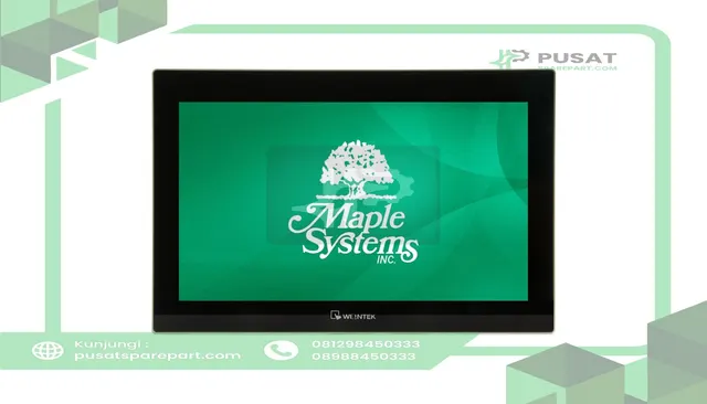 Maple Systems cMT-SVR-202 15.6 inch HTML5 Web HMI with Blank Overlay Chromium Version 132