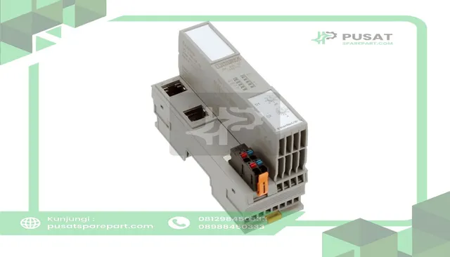 Phoenix Contact 2702782 PLC Expansion Module, Bus Coupler, Ethernet/IP, RJ45, 24 VDC, Axioline F Series - gambar 2