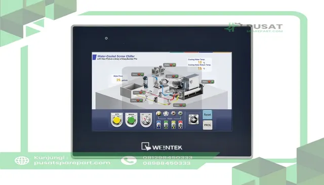Maple Systems CMT3072XHTL 7 Inch High-Performance, High Brightness, Extended Temperature HMI