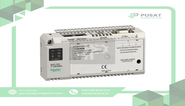 Schneider Electric 171CBU98090 UNITY M1E SERIAL 232/485, ETHERNET, USB