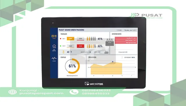 Maple Systems cMT3108XP 10.1 inch High Performance HMI,wifi capable, 2 Ethernet Ports