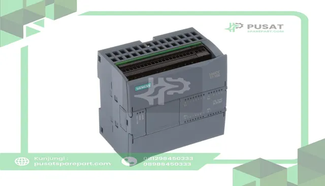 Siemens 6ES72141HG400XB0 Controller, Logic, CPU 1214C, DC/DC/Relay, 14DI/10DO/2AI, SIMATIC S7-1200