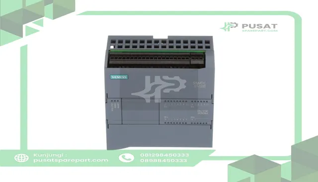 Siemens 6ES72141HG400XB0 Controller, Logic, CPU 1214C, DC/DC/Relay, 14DI/10DO/2AI, SIMATIC S7-1200 - gambar 2