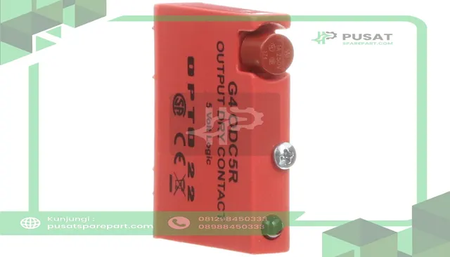 Opto 22 G4ODC5R Relay, Output, 0 to 100 VDC, 0 to 130 VAC (Line), 0.5 A (Switching), Reed