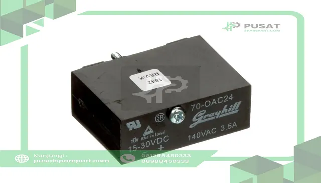 Grayhill 70-OAC24 Module, AC Output, Digital, 120 VAC, 9 mA, 1.0 W/A (Typ.), 2 mA (RMS) - gambar 3