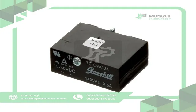 Grayhill 70-OAC24 Module, AC Output, Digital, 120 VAC, 9 mA, 1.0 W/A (Typ.), 2 mA (RMS) - gambar 5