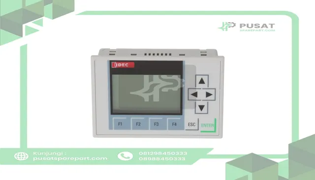 IDEC Corporation FL1F-RD1 Industrial Monitor, FSTN Text Display Panel, 6th Gen Smart Relay, FL1i Series