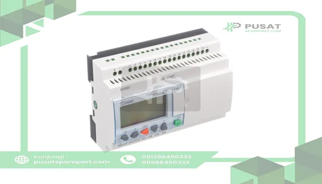 Crouzet 88970161 Millenium 3, XD26 Controller, LDC Display, 24VDC, 16 Inputs, 10 Relay Outputs